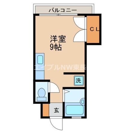 浦上車庫駅 徒歩18分 2階の物件間取画像